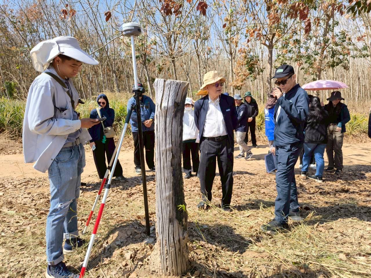 title - สวผ.ต้อนรับคณะผู้ทรงคุณวุฒิ สวก. ติดตามงานวิจัย Geolocation EUDR